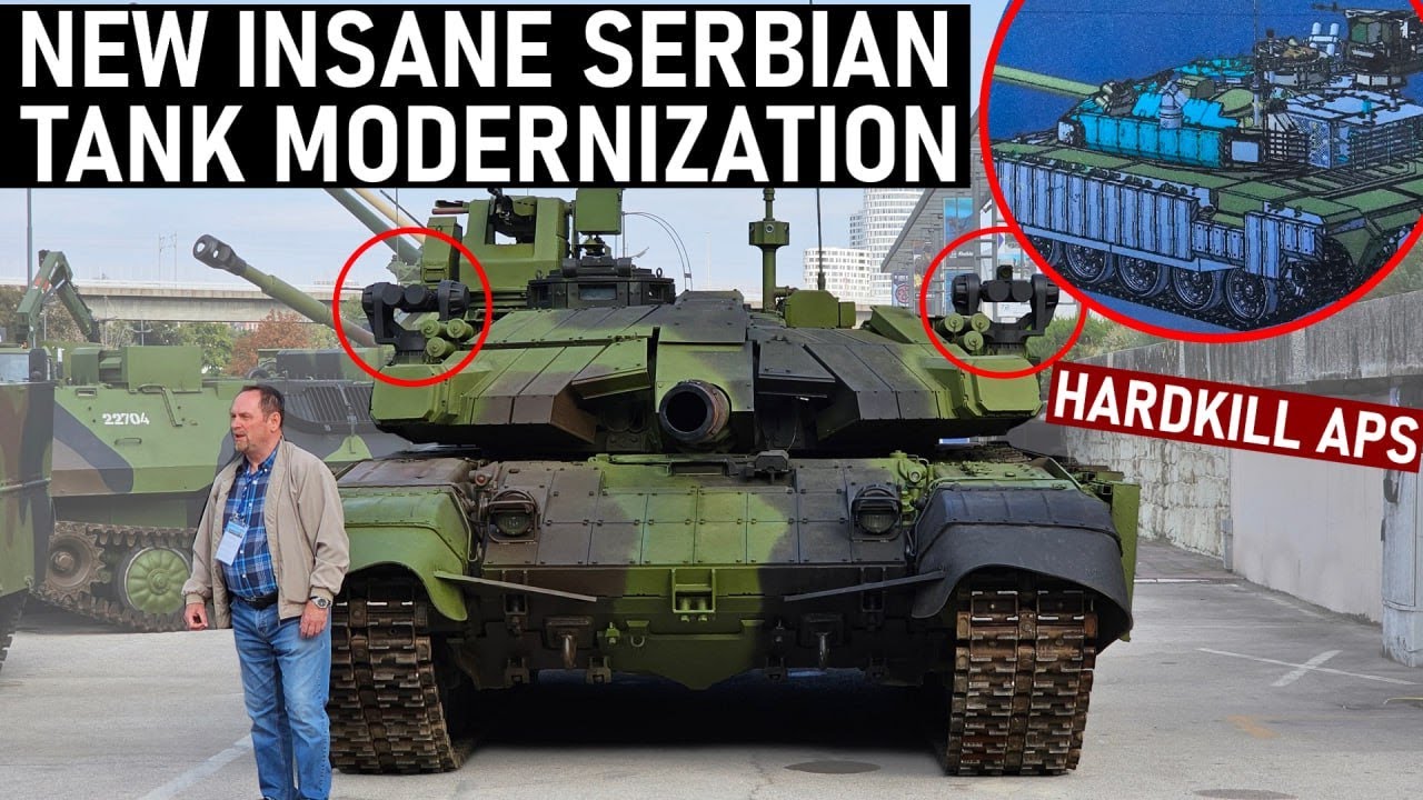 Новая безумная модернизация сербских танков