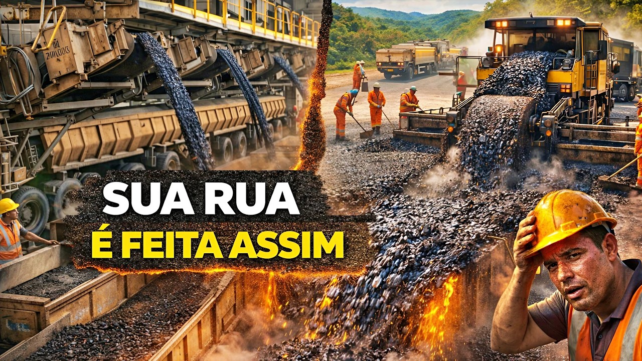 COMO &Eacute; FEITO O ASFALTO NO PROCESSO INDUSTRIAL