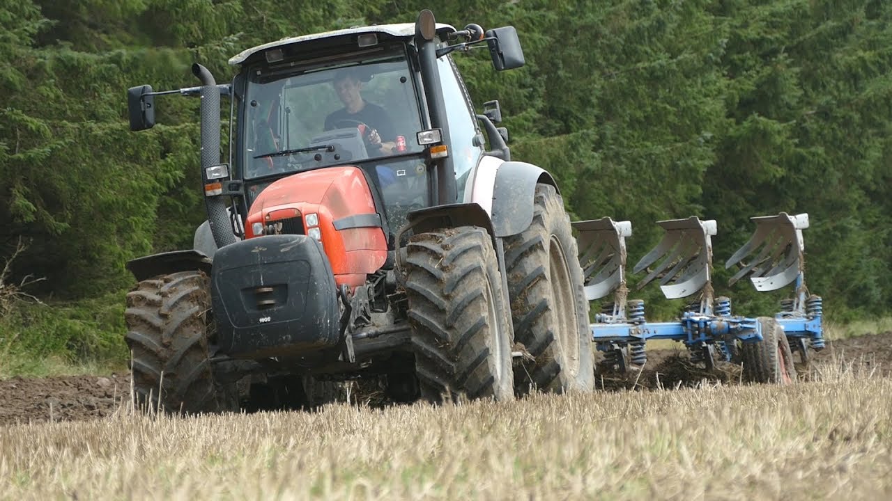 Same Fortis 160 Ploughing w/ 5-Furrow Lemken Ploughing | Turning Land | Danish Agriculture