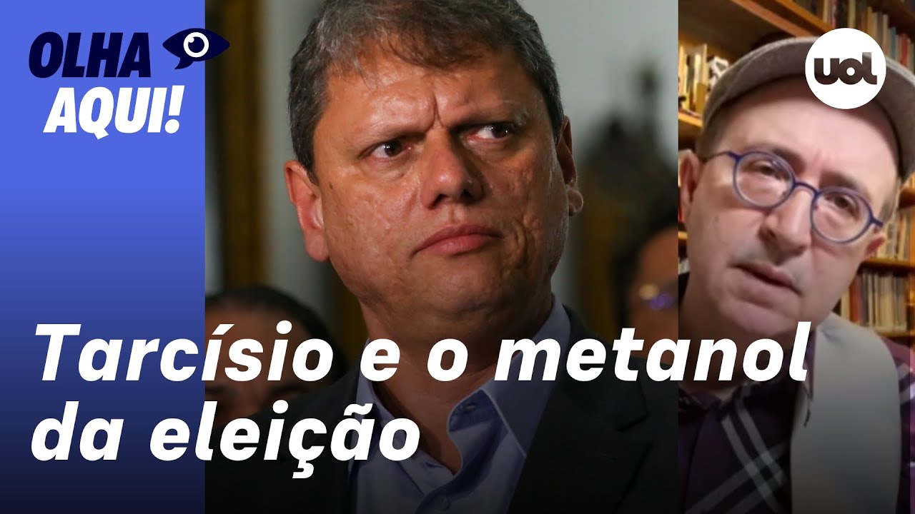 Reinaldo: Tarcísio se embriaga com metanol da eleição; quem o atrapalha são os Bolsonaros, não Lula