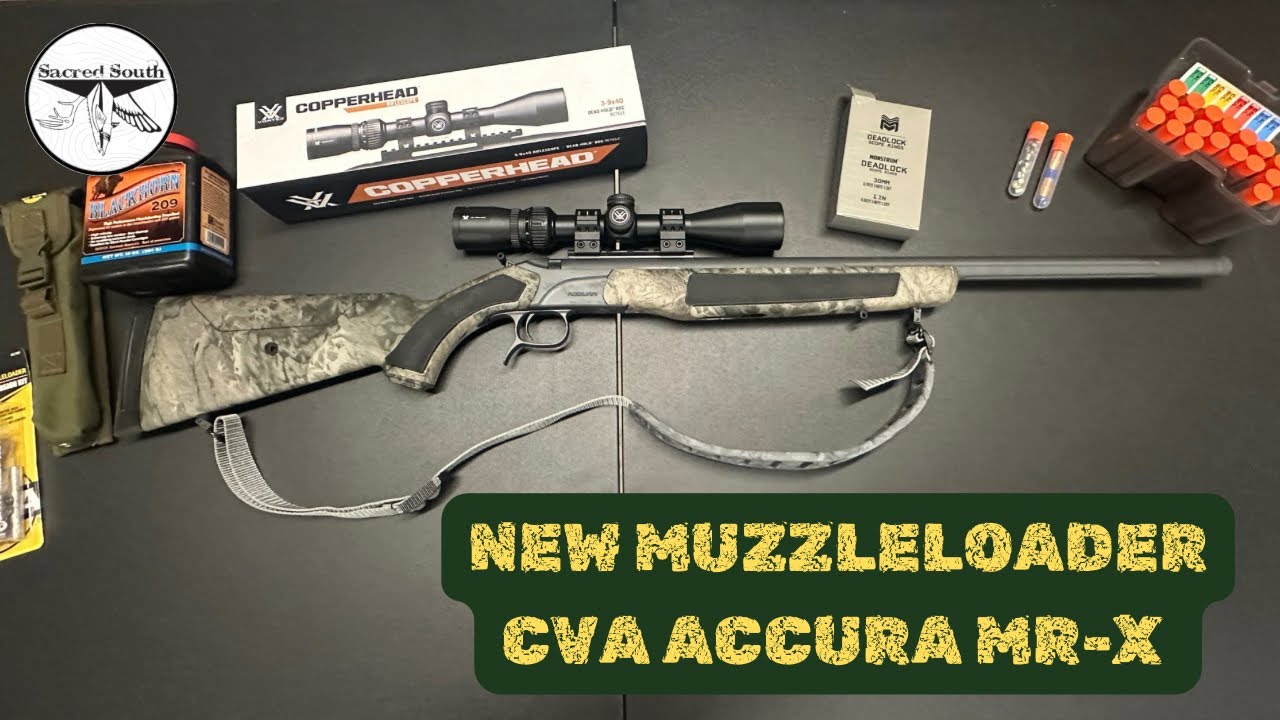 NEW CVA MUZZLELOADER | CVA Accura MR-X | Unboxing, assembling, first thoughts | Muzzleloading