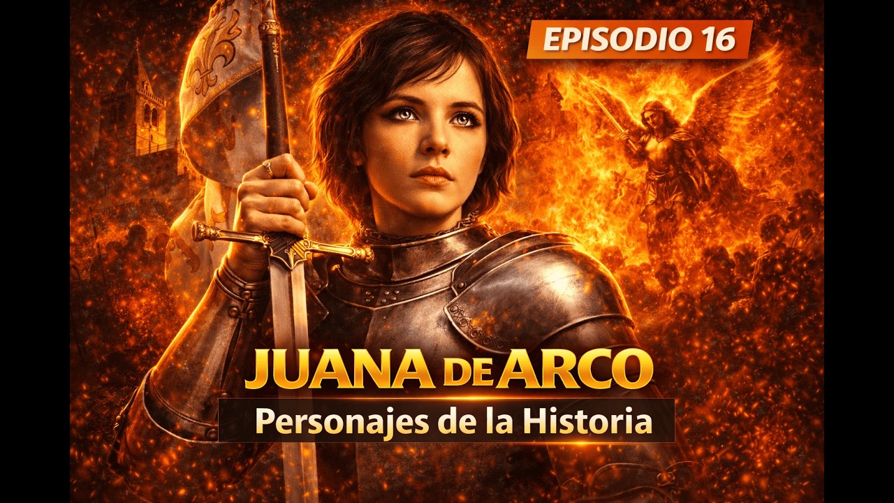 JUANA DE ARCO | La joven que escuchó voces y cambió Francia | Personajes de la Historia #17