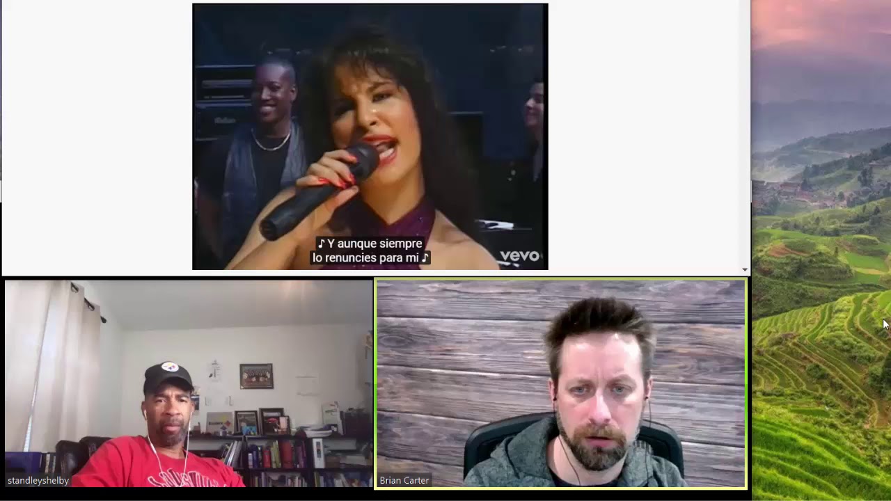 Selena REACTION No Me Queda Más (Live From Astrodome)