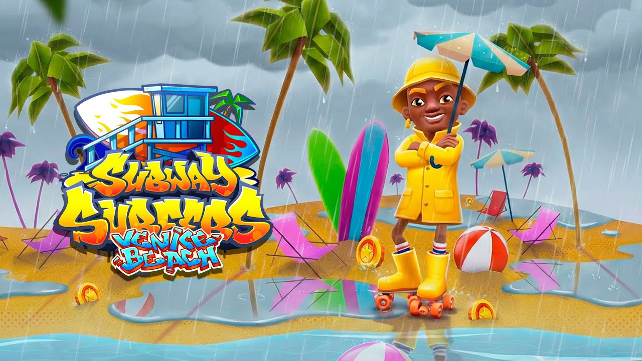 Subway Surfers RAINY VENICE BEACH 2021 : PHOENIX FULL GAMEPLAY