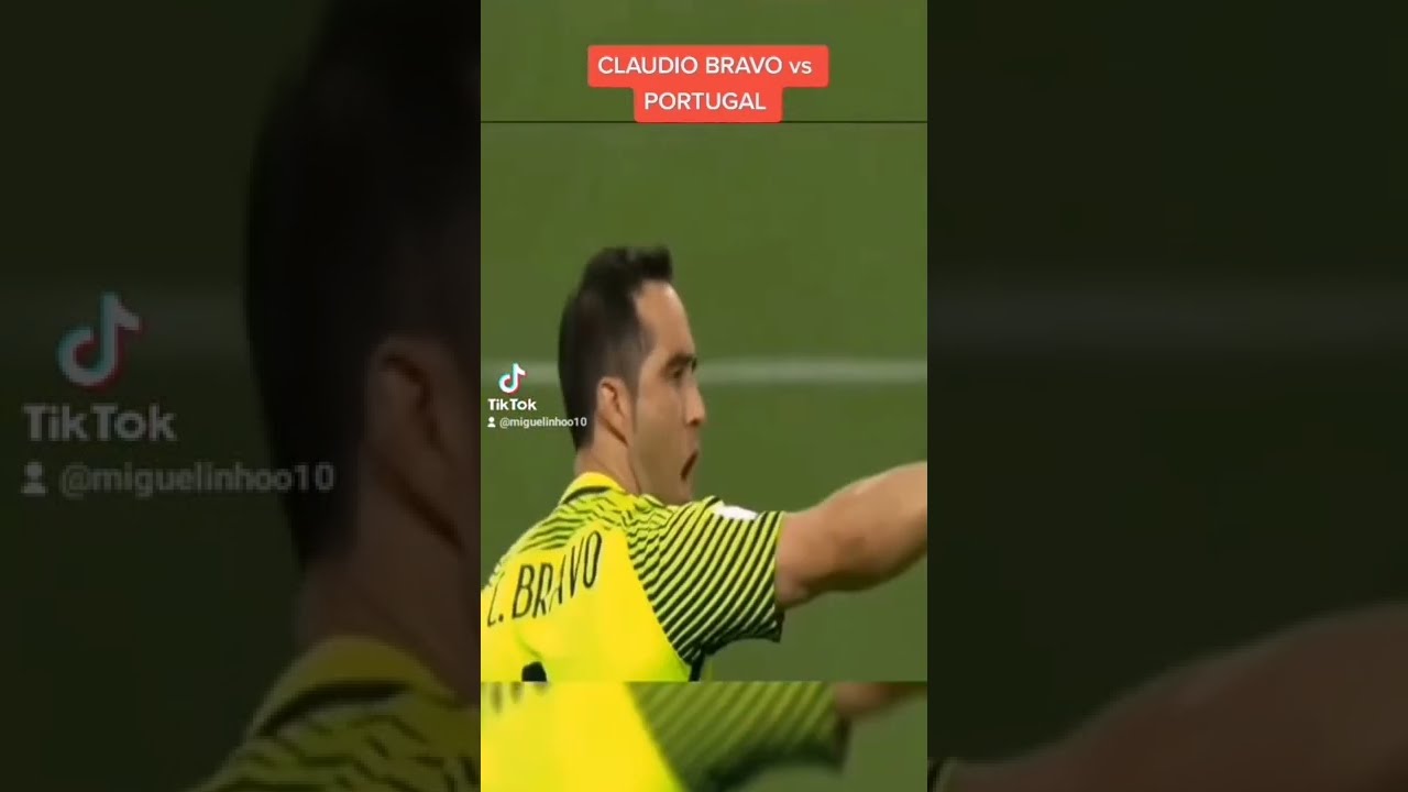 Claudio Bravo vs chile confederaciones 2017 | chile vs portugal confederaciones 2017