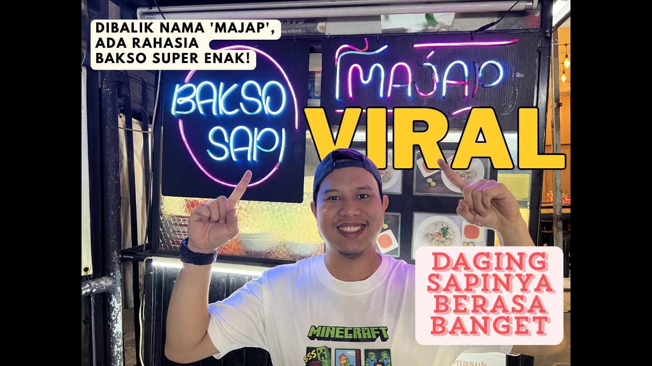 PANTESAN BAKSO SAPI MAJAP INI DAGINGNYA BERASA BANGET, SAMPAI VIRAL DI MANA-MANA ⁉️❤️❤️❤️😍🥰