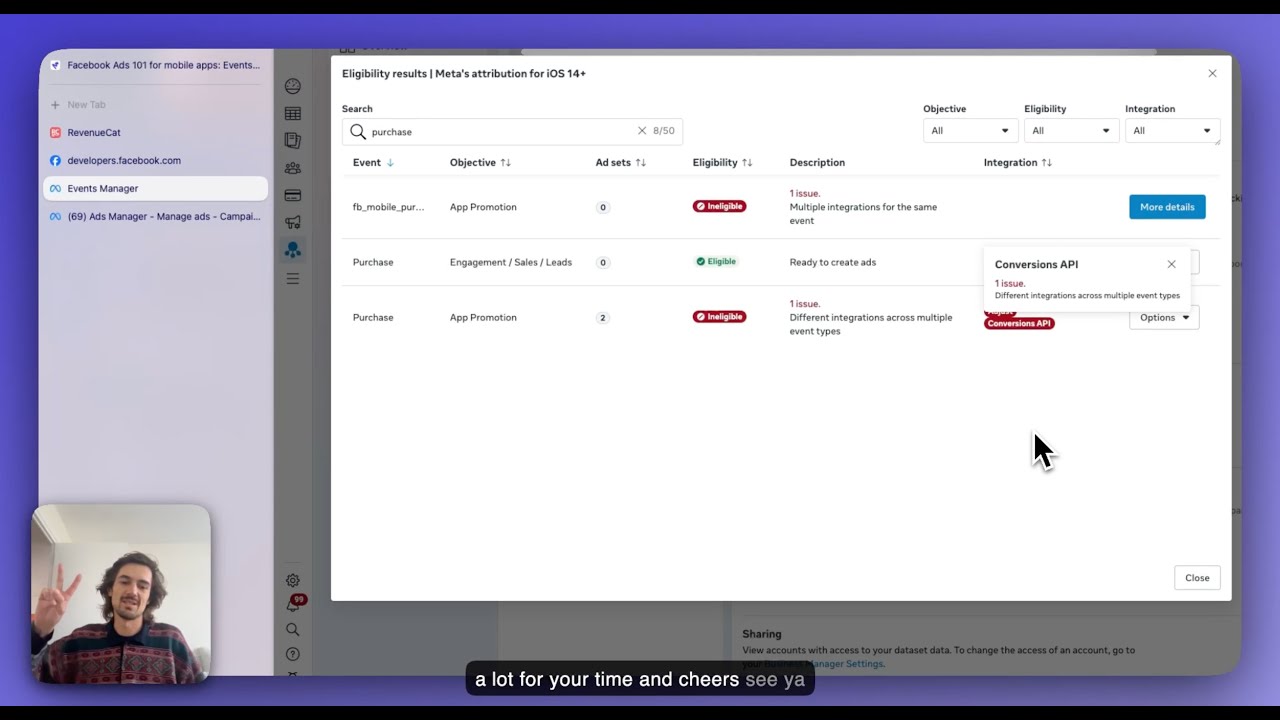 RevenueCat + Facebook Events for Meta Ads