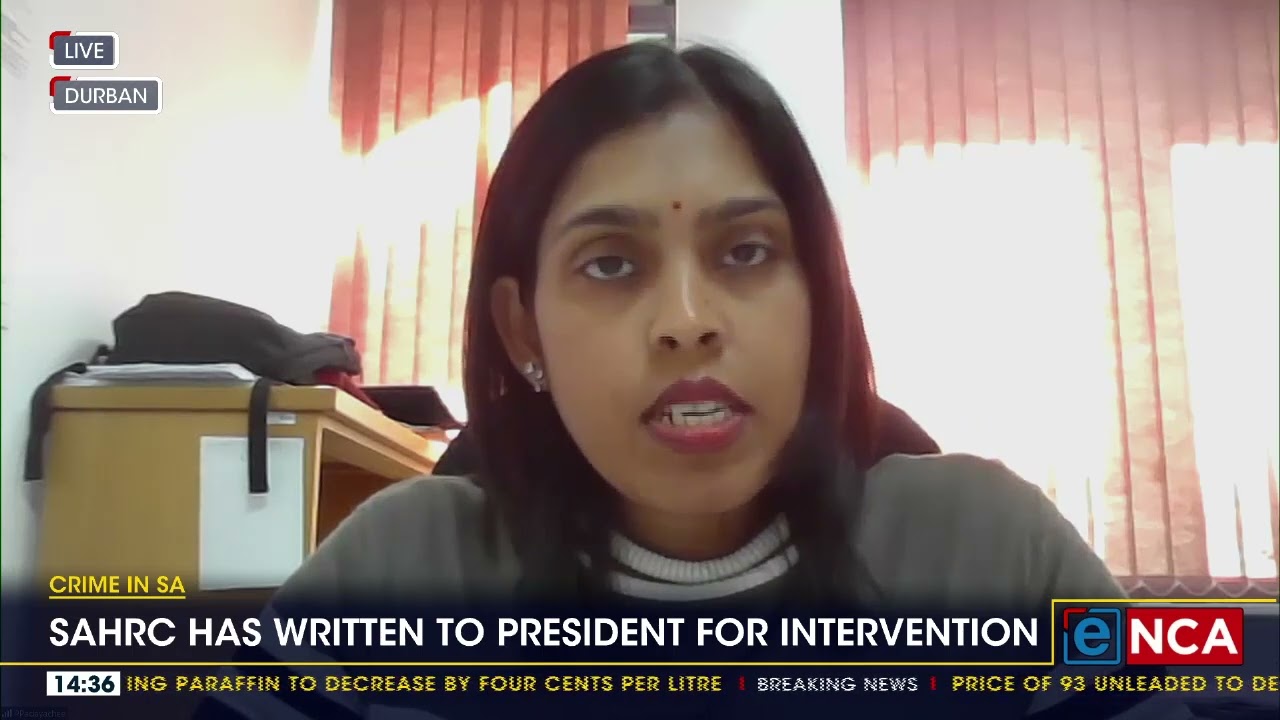 SAHRC has written to President for intervention