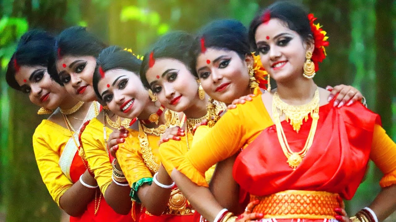 Aigiri Nandini Dance 🙏🙏 | Agomoni | Mahishasura Mardini | Folk Creation Dance