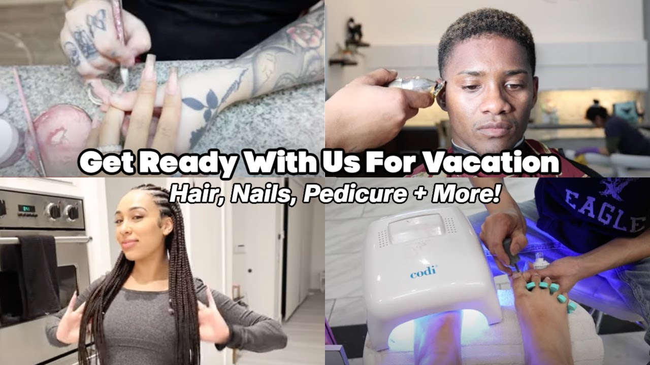GET READY FOR OUR SURPRISE VACATION WITH US! |Hair, Nails, Pedicure etc.