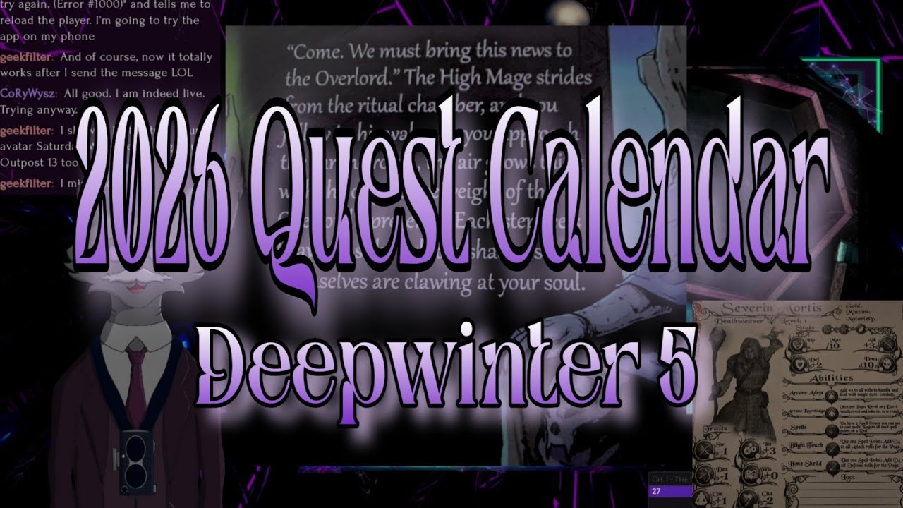 2026 Souls of Saraku - Deepwinter 5!