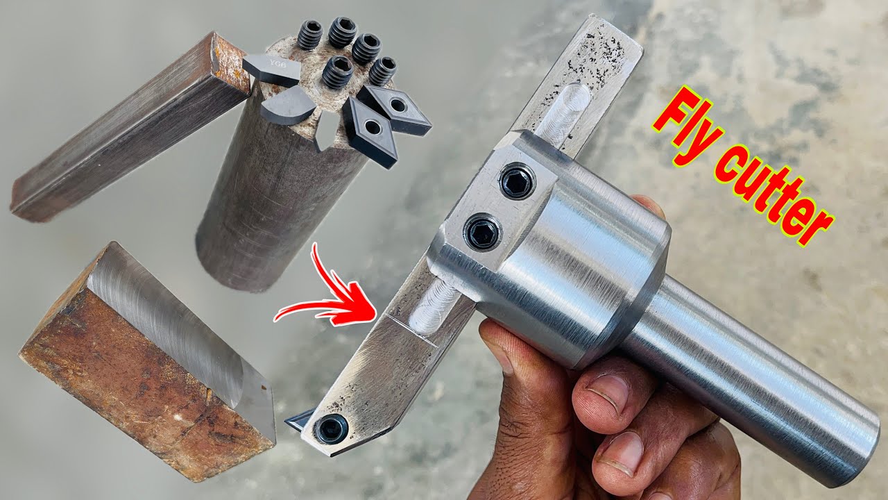 A Professional Metal Carbide Fly Cutter Tool Making | High Speed Fly Cutter for Lathe 