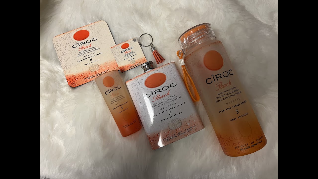 Sublimating a Ciroc set/Frosted bottles