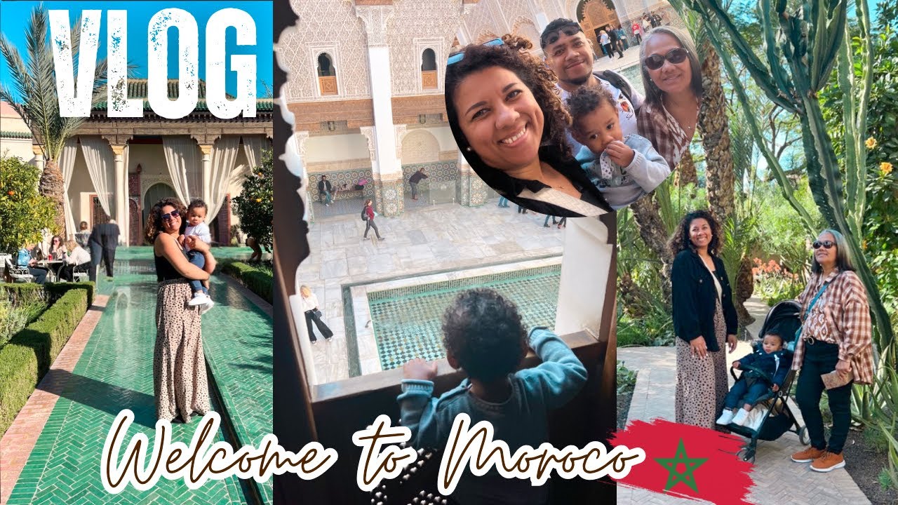 VLOG 2 WELCOME TO MARRAKECH 🇲🇦✈️ PLACE JEMAA EL FNA, SOUKS, TAJINE 😱 - FAMILYSHOUU NC