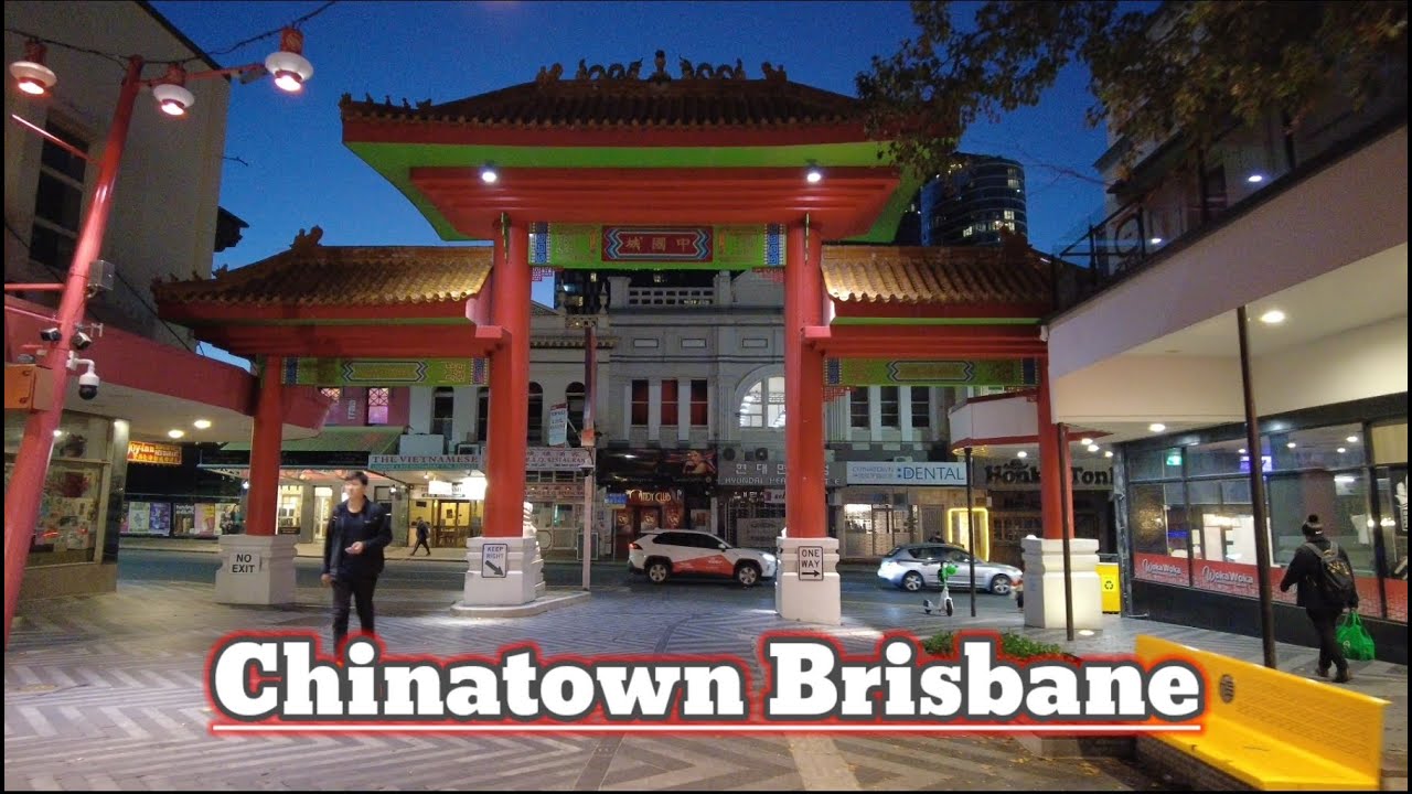 Jalan Jalan Di Brisbane ( Chinatown Mall - Brunswick Street Mall ) || 4K 🎥