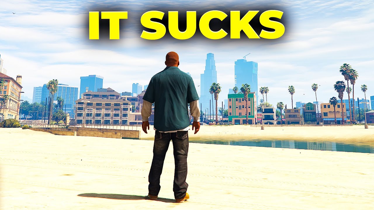GTA 5 PC Enhanced &mdash; отстой...