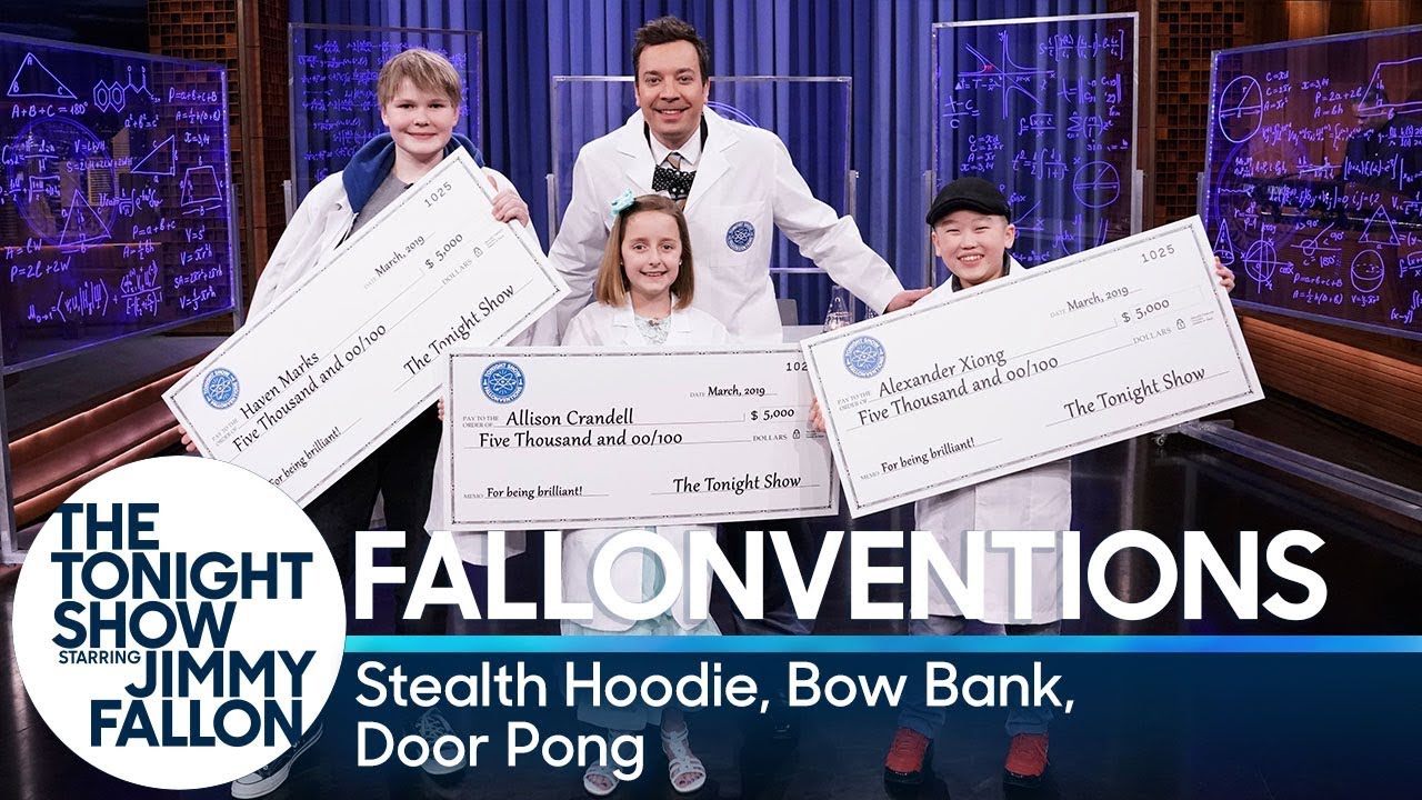 Fallonventions: Stealth Hoodie, Bow Bank, Door Pong