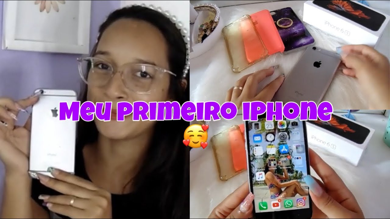 MAIS UM SONHO REALIZADO\COMPREI MEU IPHONE 6S USADO\HAYALLE OLIVEIRA