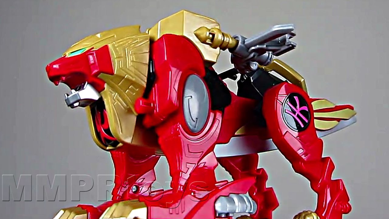 Power Rangers Super Megaforce Red Lion Zord Review!