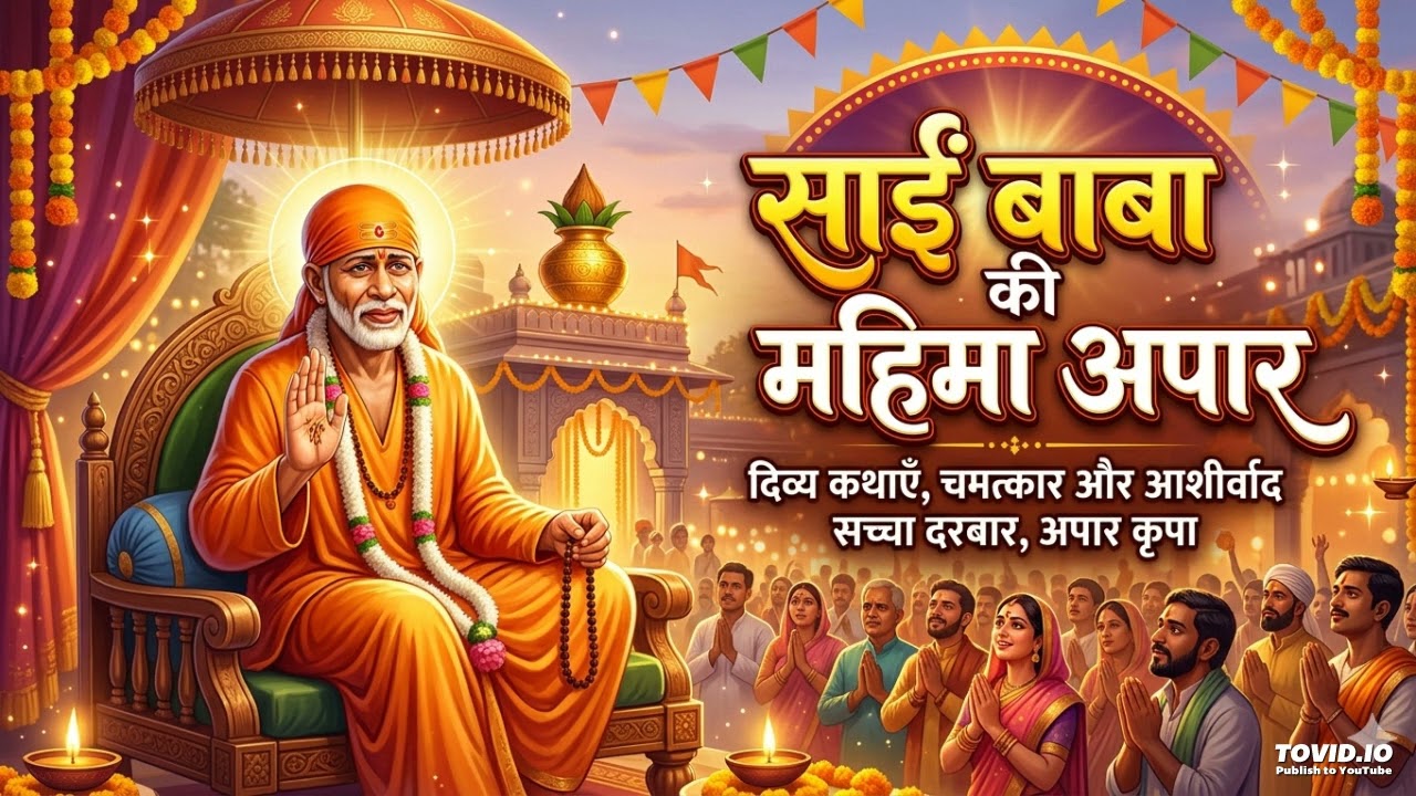 Nonstop sai baba Bhajan | Shirdi Sai Baba Bhajan | ॐ साईं राम मधुर भजन | Sai Baba Song