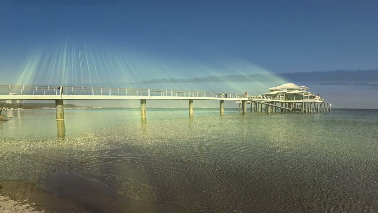 Timmendorfer Strand  Foto Walk auf den beiden Seebr&uuml;cken