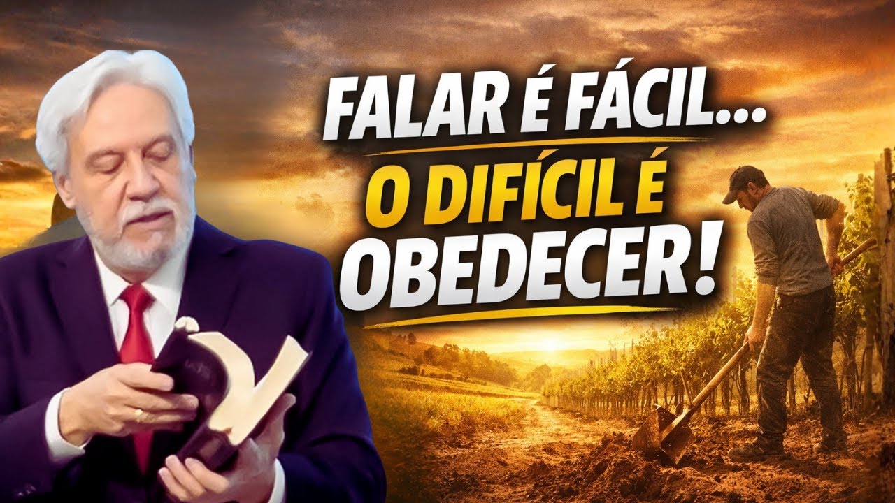 QUEM OBEDECE DE VERDADE AGRADA A DEUS | PR. JUANRIBE PAGLIARIN