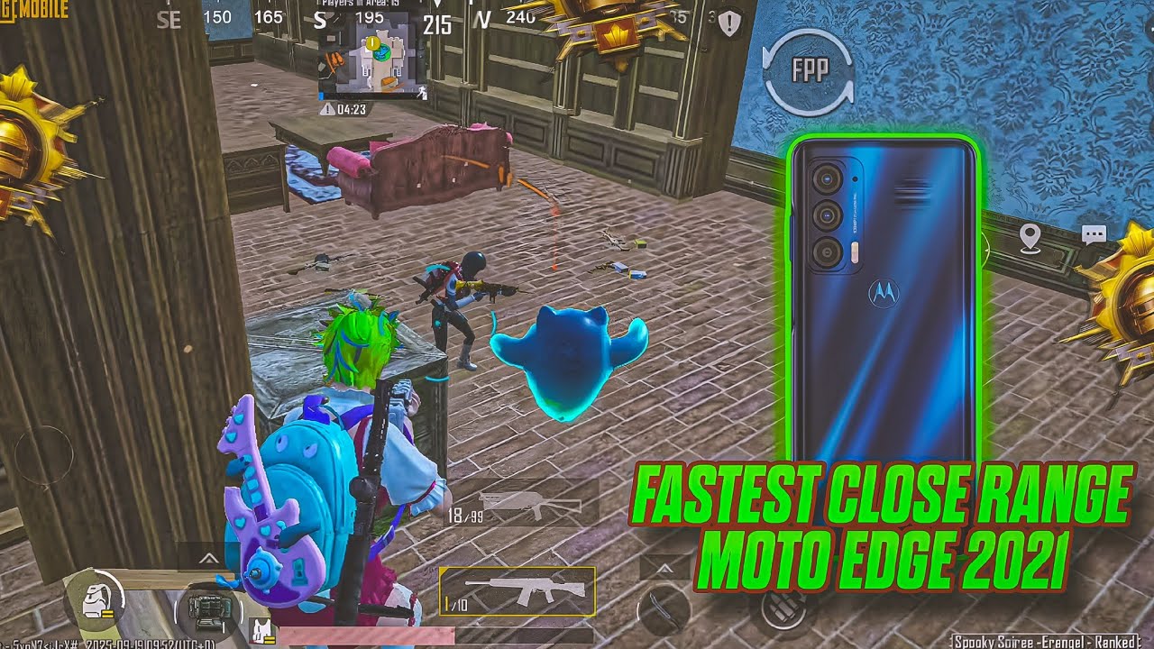 Fastest Close Range In Android🔥 | Moto Edge 2021 | Pubg Mobile - Bgmi