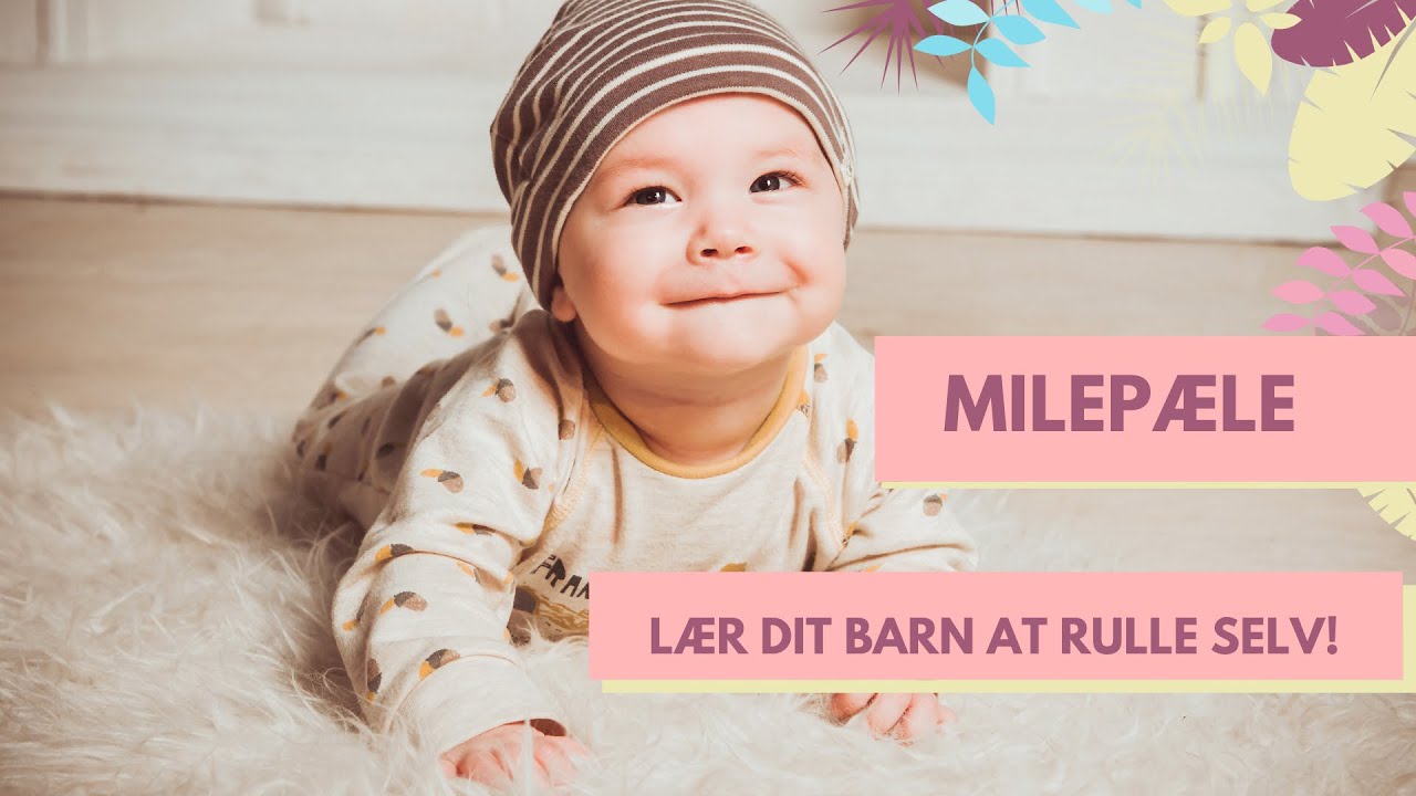 Lær din baby at rulle selv