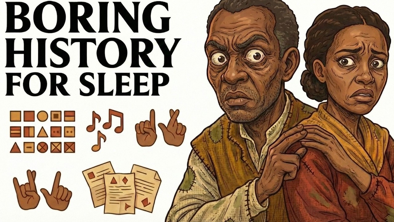 How Enslaved People Secretly Communicated | Black History for Sleep