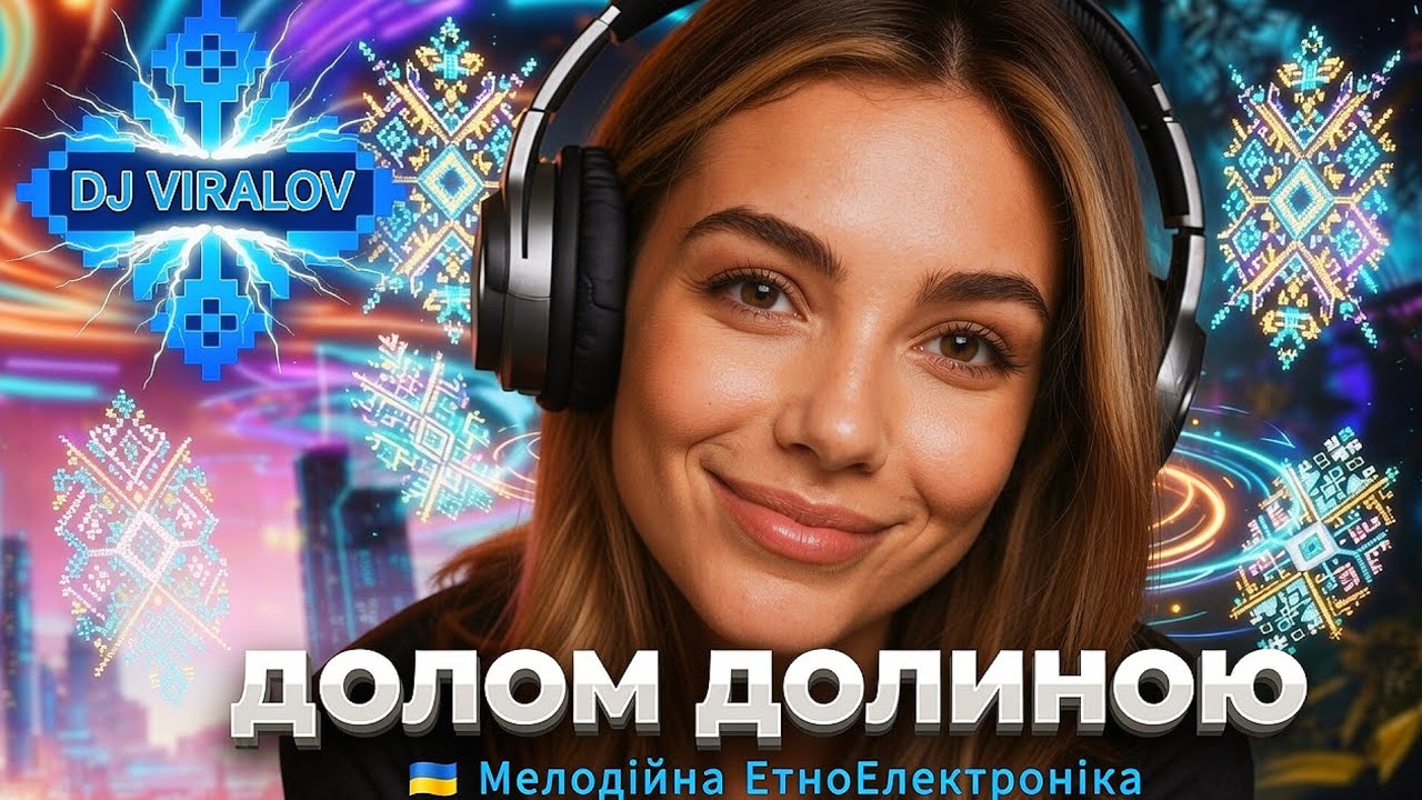 DJ VIRALOV - ДОЛОМ ДОЛИНОЮ | Хіт 2026! ЕтноЕлектроніка, Сучасна крута танцювальна українська музика