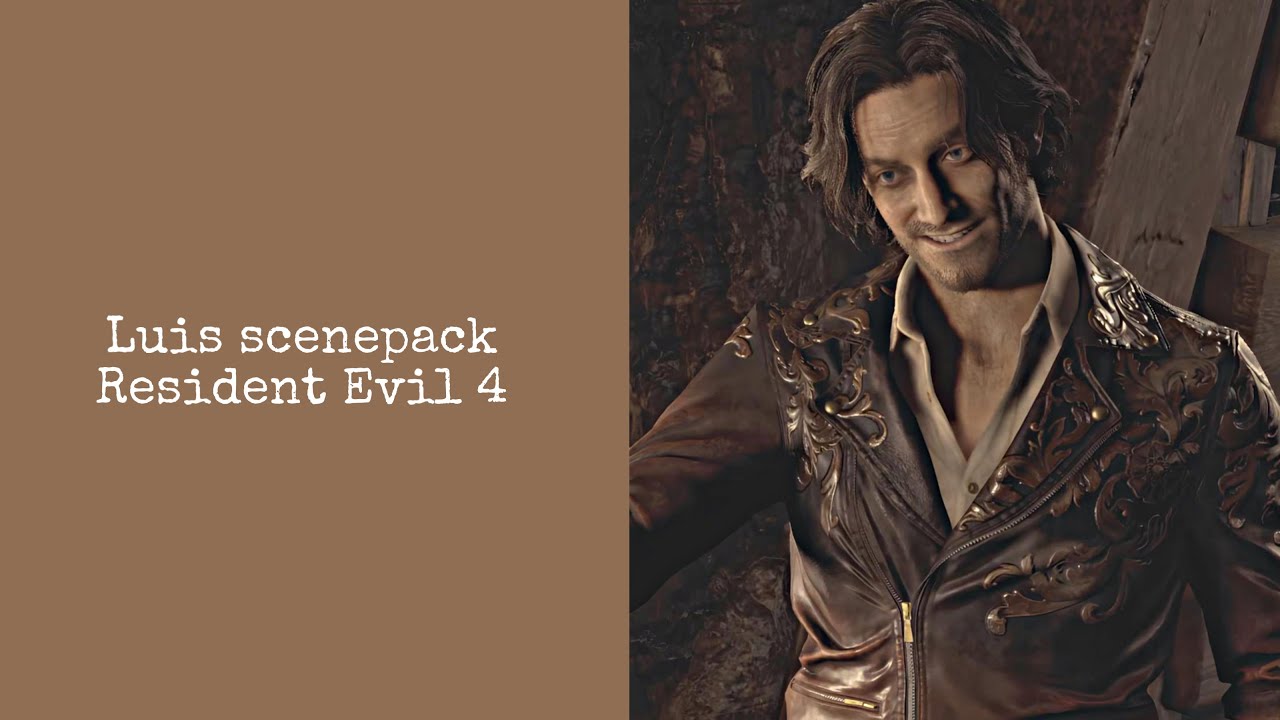 Luis Serra scenepack (Resident Evil 4 remake) 2160p
