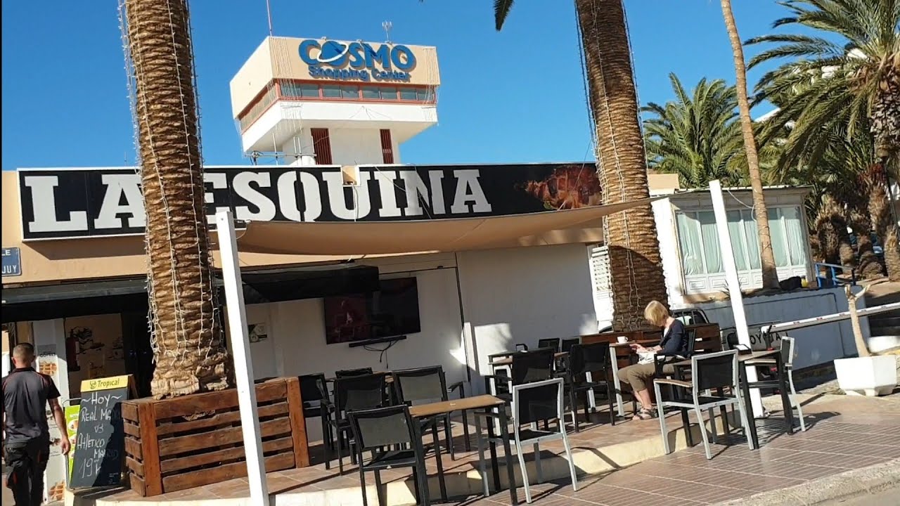 Morro Jable Cosmo Shopping centre shops walkabout #morrojable