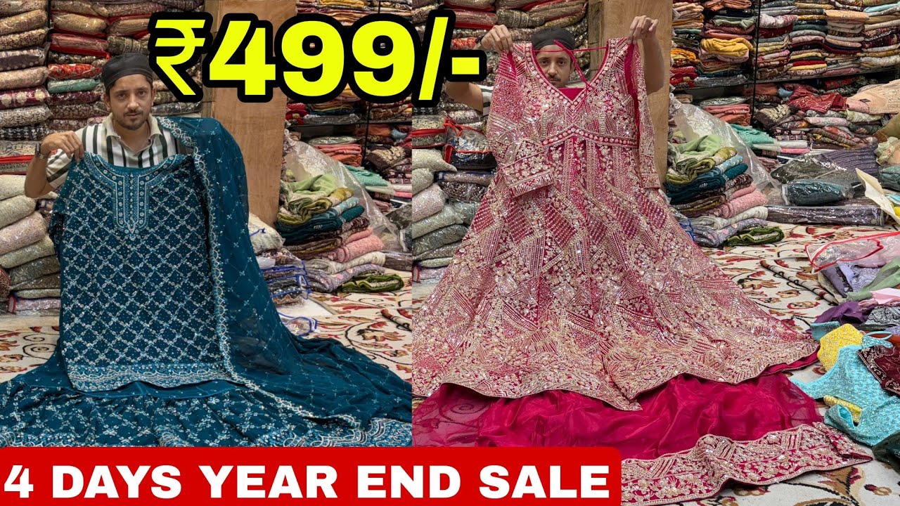 ‼️M.A Textiles Mallepally 4 Days Sale‼️ Lahenga Saree Kurti tops Gharara Plazo Shirts Salwar Gowns