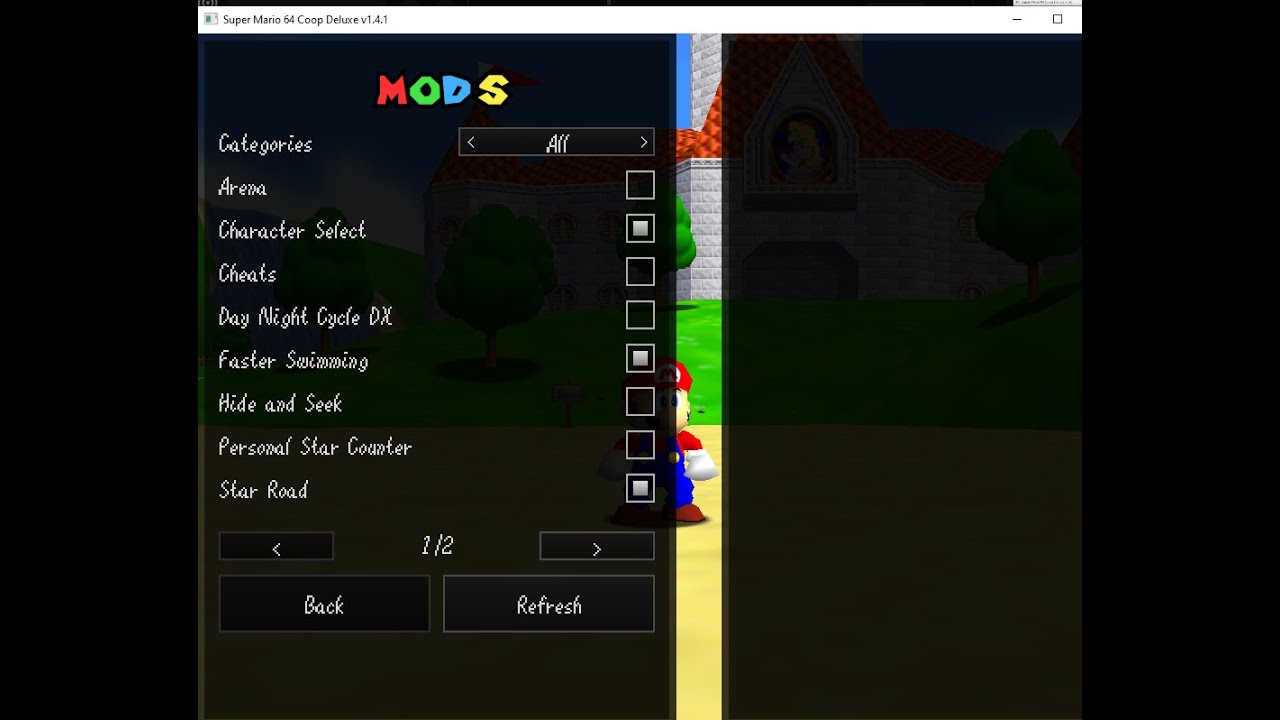 Super Mario 64: Star Road (Mod)