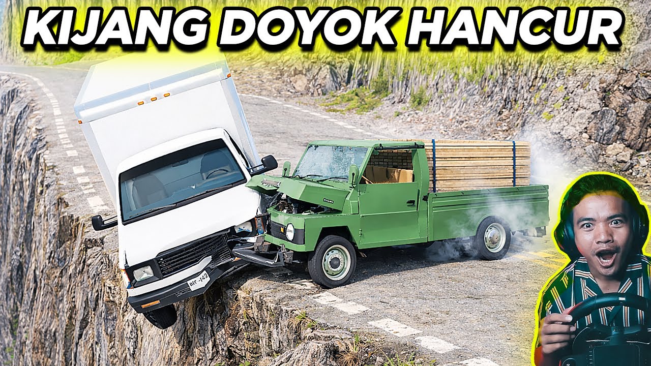 DETIK-DETIK KIJANG DOYOK REMUK! TABRAKAN MAUT 😨 | BeamNG