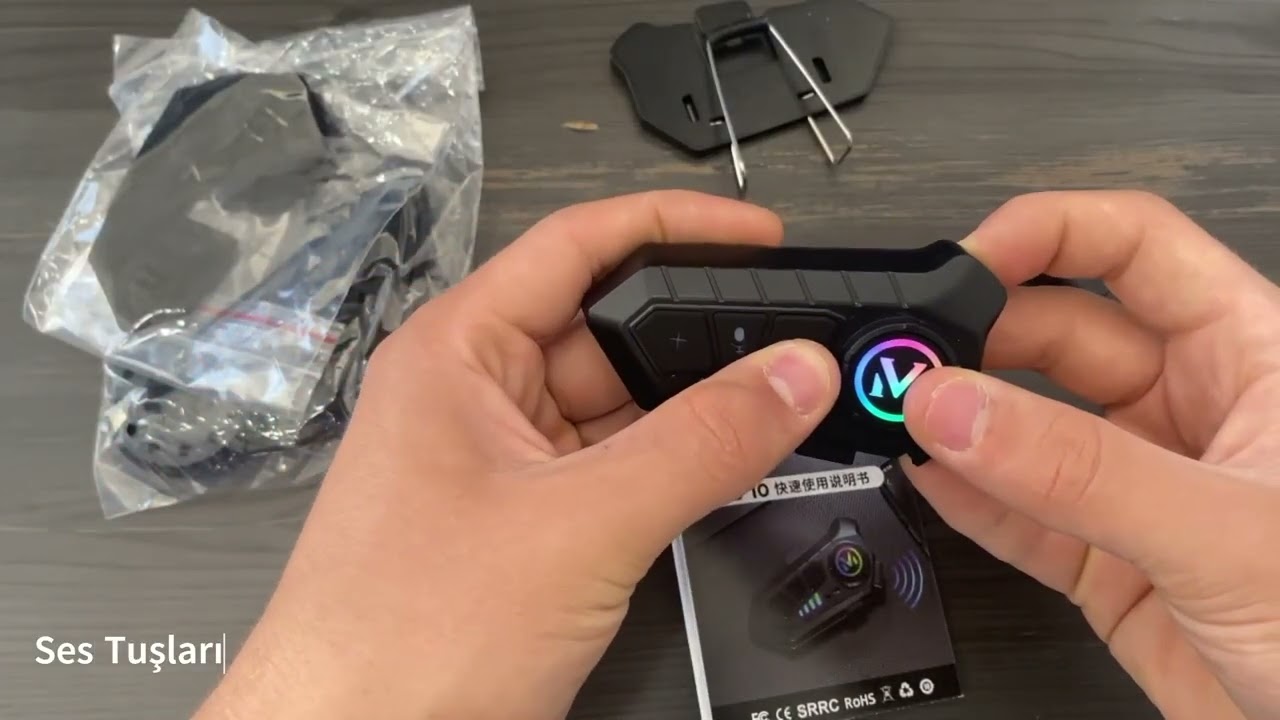 Y10 Kask Kulaklığı Intercom Sistemi