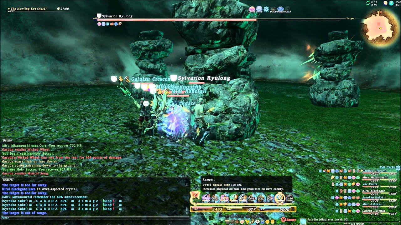 FFXIV 1.0 Garuda Hard
