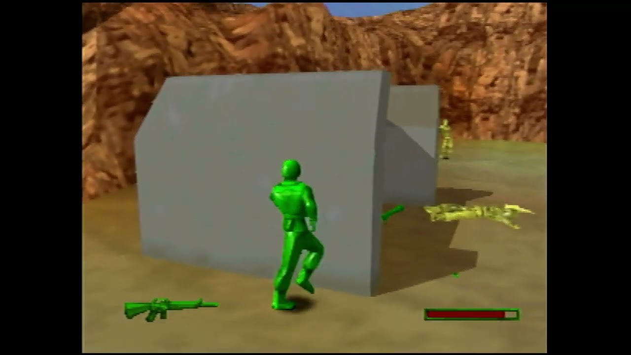 Army Men Sarge's Heroes 2 (N64) Bridge 0:37 [Normal]