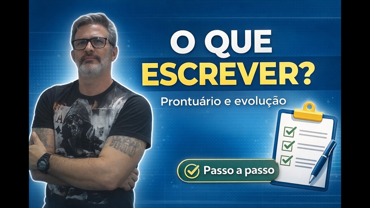 [entenda] O que devo escrever no prontuário e na evolução do paciente?