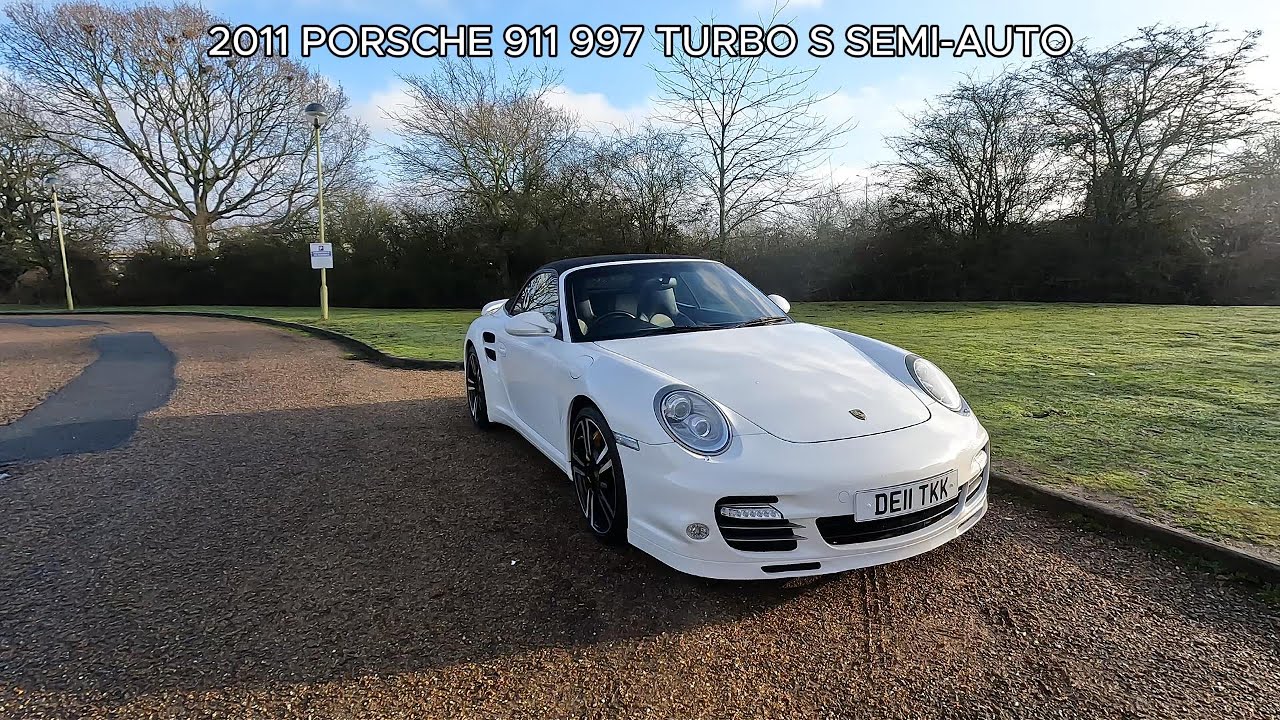 2011 PORSCHE 911 997 TURBO S SEMI-AUTO