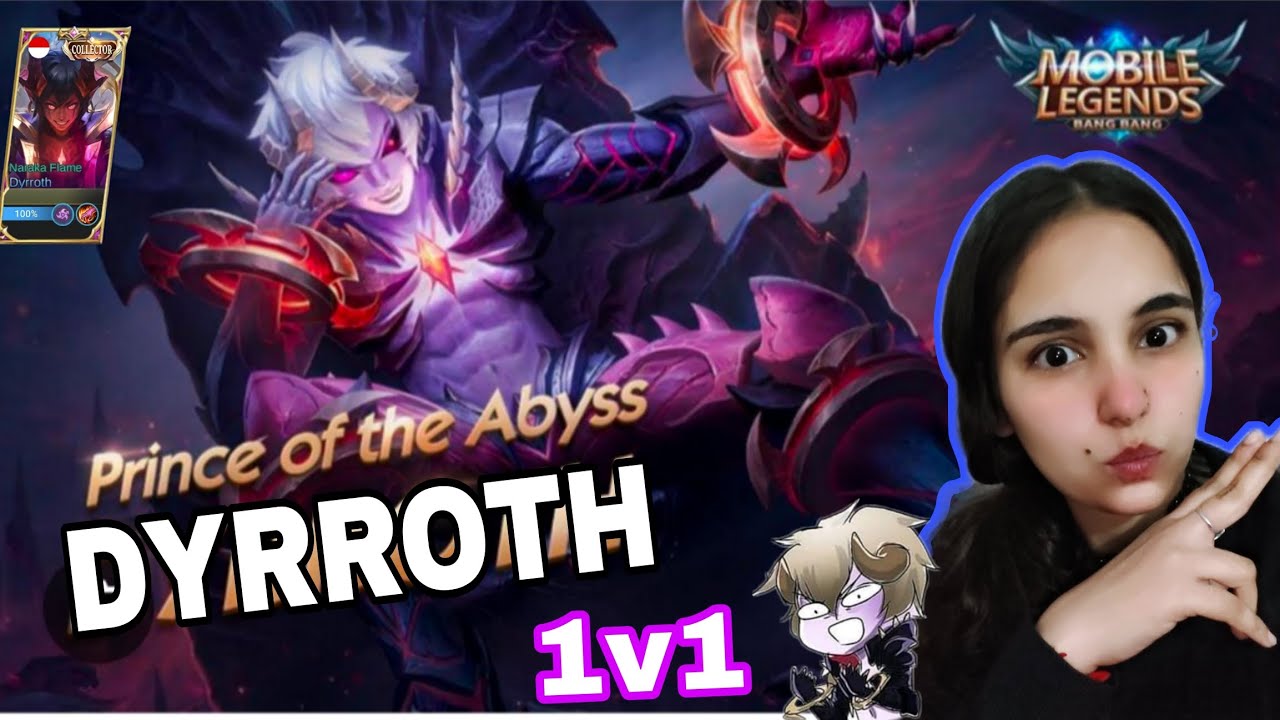 Mobile legends 5v5 #dyrroth #1v1 #match #viralvideo #tanwarsister #gameplay #mlbb