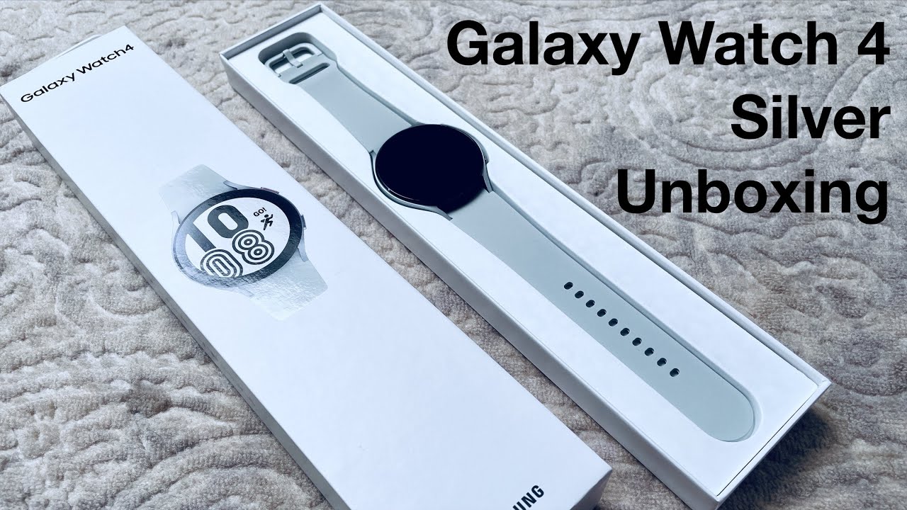 Samsung Galaxy Watch 4 unboxing (deutsch)