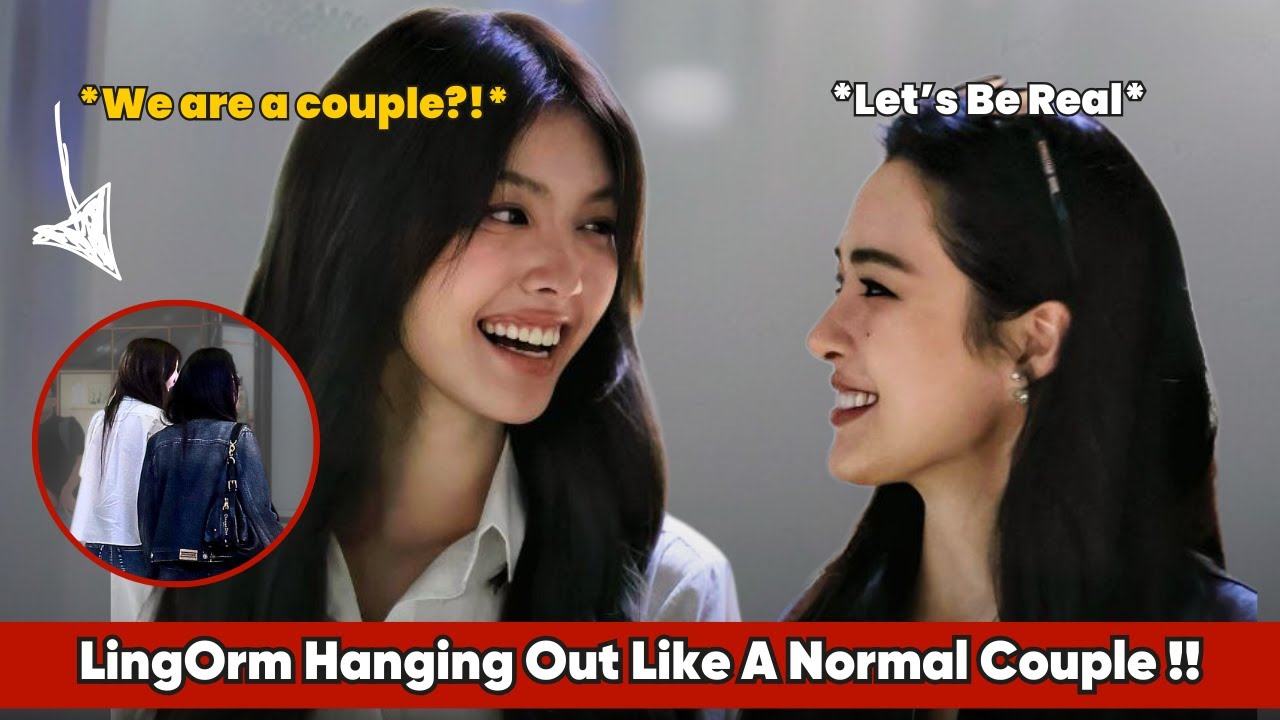 LingOrm Hanging Out Like A Normal Couple At the Airport !!