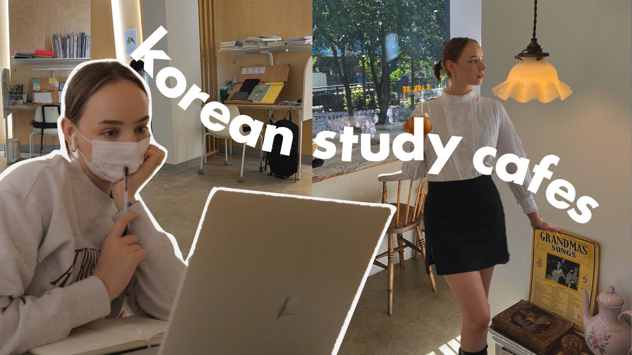 Study With Me in Korea 📚 insane study cafes, productivity & early fall vibes | Sissel