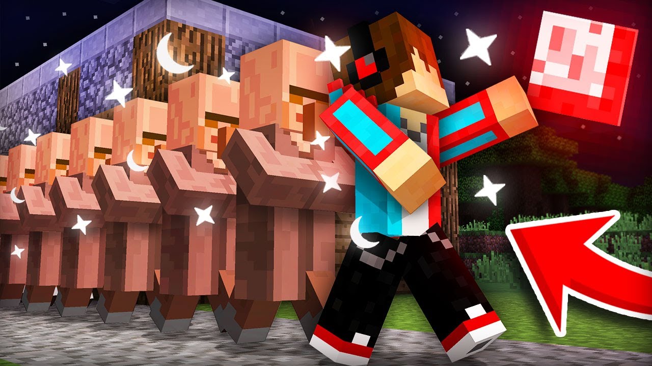 МЫ ВСЕЙ ДЕРЕВНЕЙ СТАЛИ ЛУНАТИКАМИ В МАЙНКРАФТ | Компот Minecraft