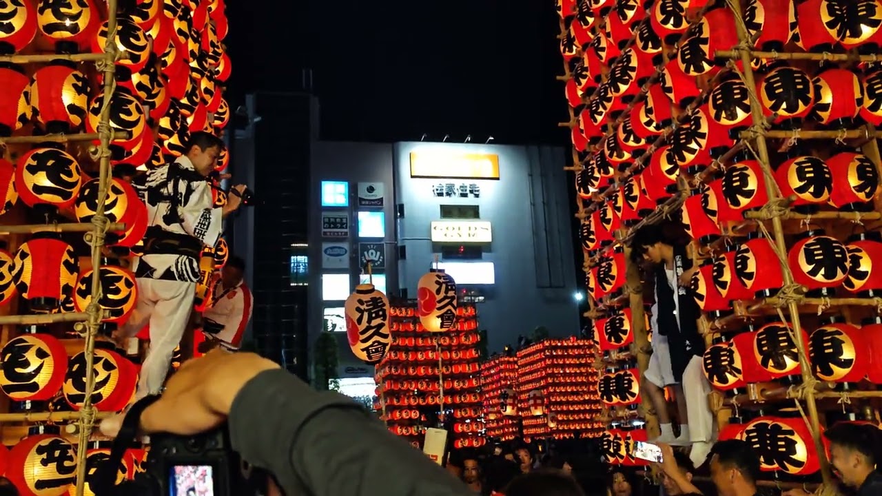 2025年7月18日 久喜提灯祭りです