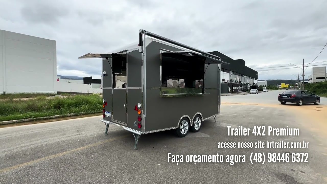Food-truck a venda-Trailer 4X2 - Premium - Trucado