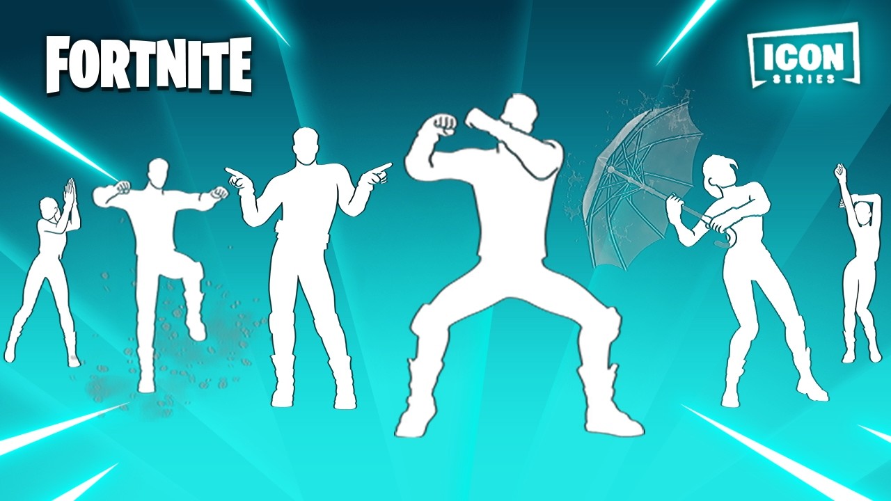 Fortnite's Most HYPED Dances & Emotes in One Video! (Chapter 1 - Chapter 6 )