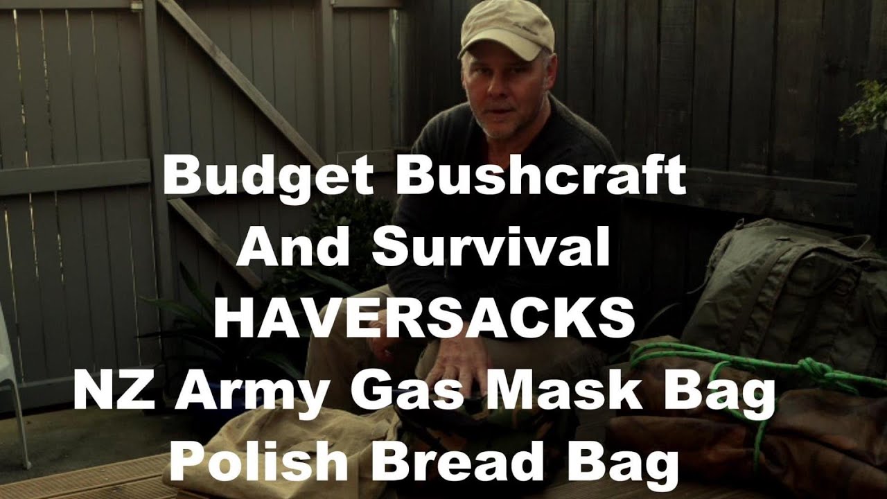 BUDGET BUSHCRAFT & SURVIVAL. HAVERSACKS