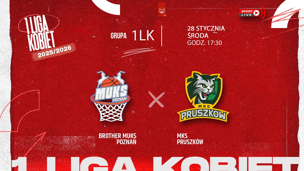 Brother MUKS Poznań - MKS Pruszków (1 LK)